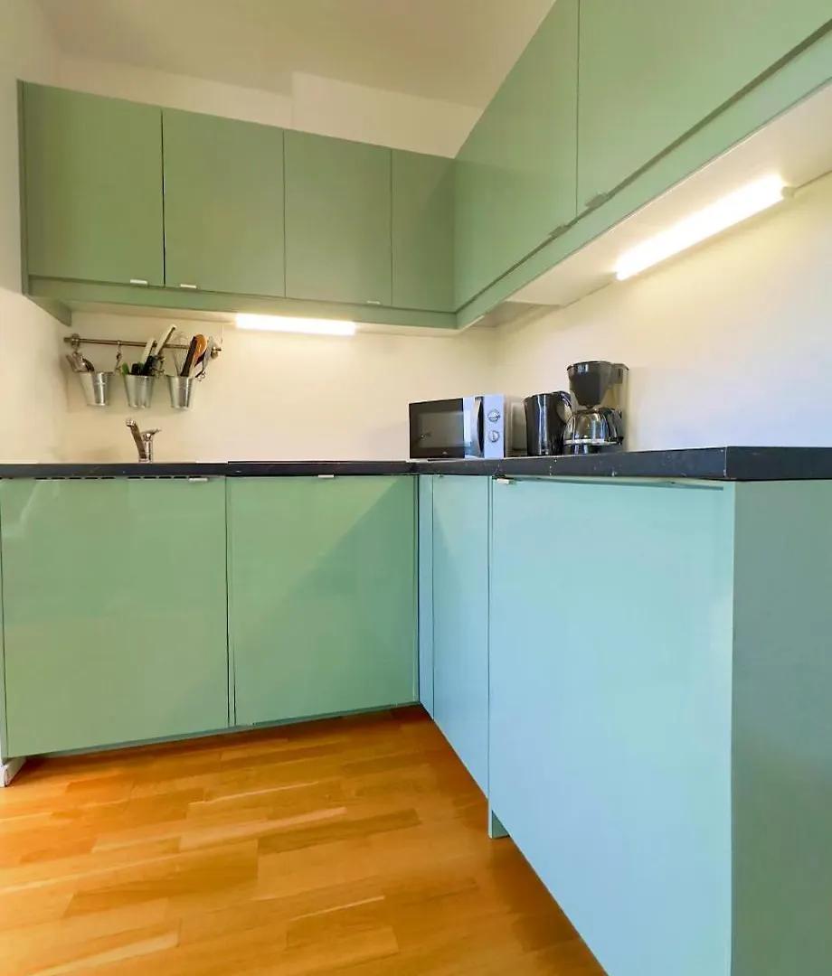 公寓 Elegant Duplex Danube Canal 维也纳 奥地利