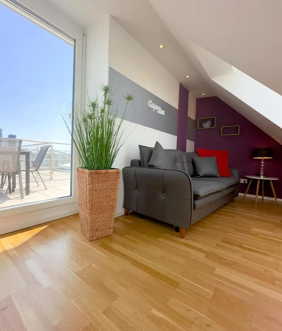 Elegant Duplex Danube Canal 维也纳 0*,  奥地利